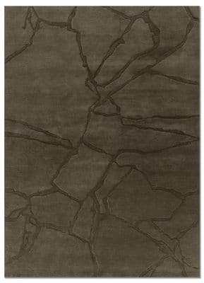 Modernist Sculptural Contour Abstract Rug view 1