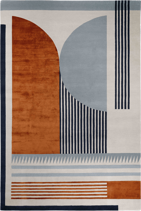 Shiro Hand-Tufted Monochrome Wool Rug view 1