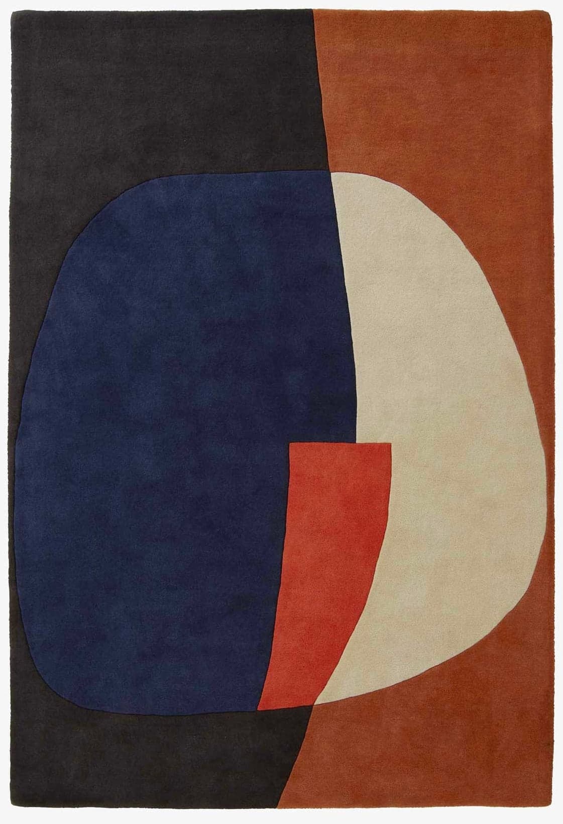 Nova Hand-Tufted Linear Wool Rug view 1