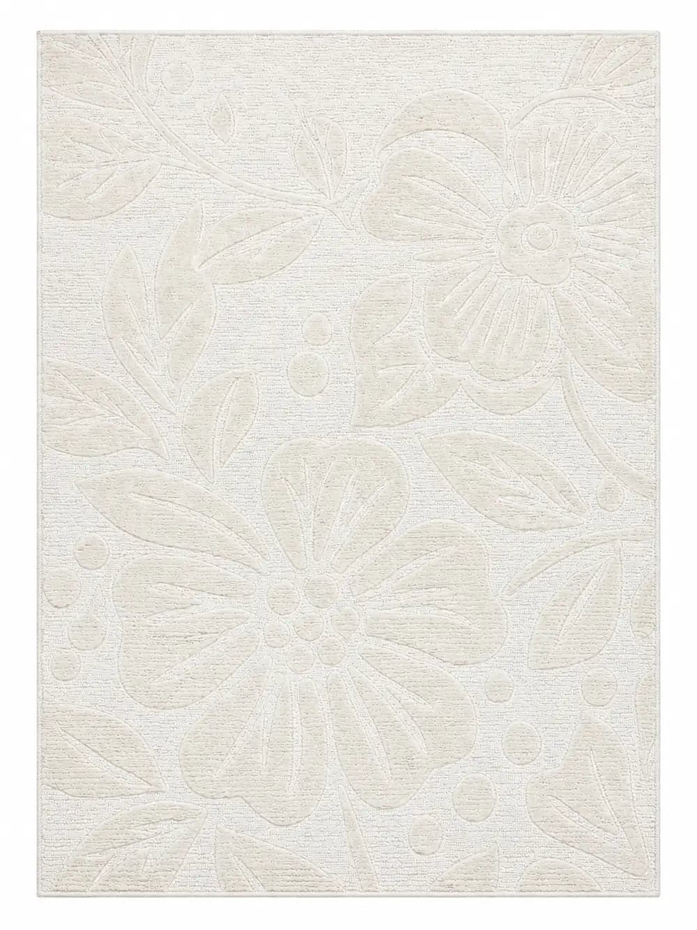 Petalia Botanical Hand-Tufted Wool Rug view 1