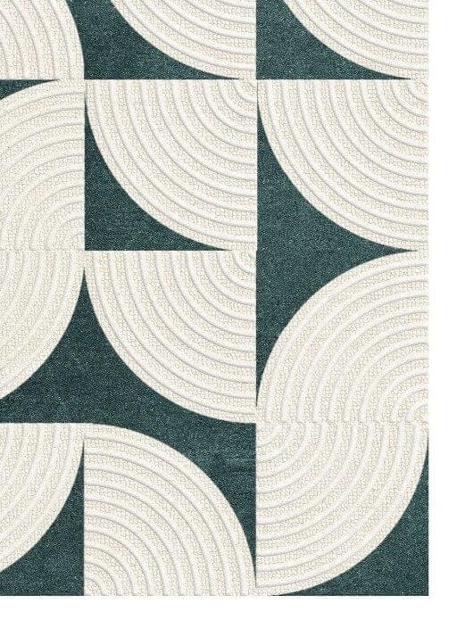 Canvas Handcrafted Flat Dining Rug view 2