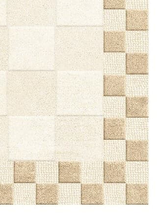 Check Grid Modern Dining Room Rug view 2