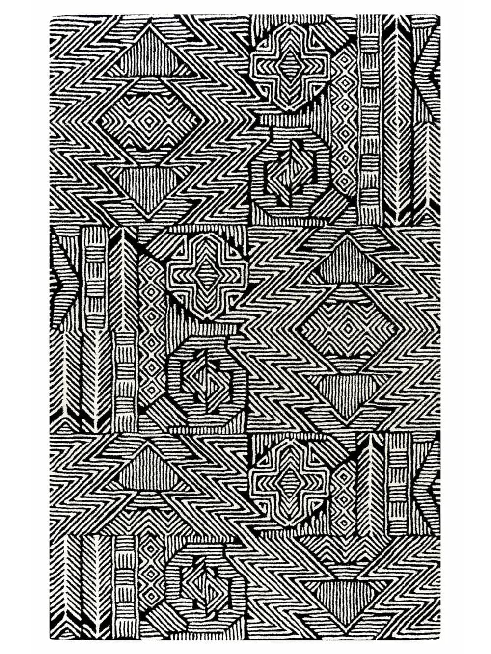Mystic Oriental Handcrafted Wool Rug view 1