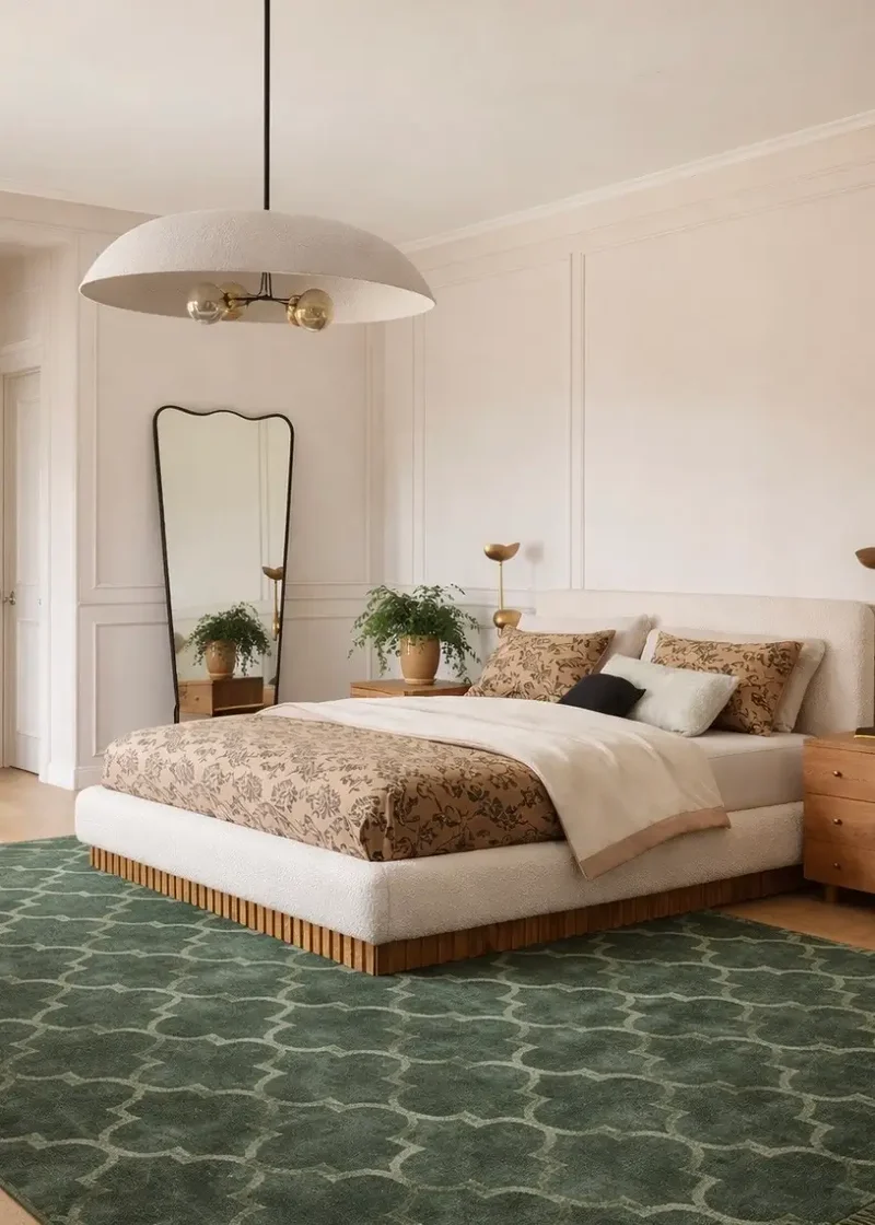 Bedroom Rugs - Handcrafted rug category