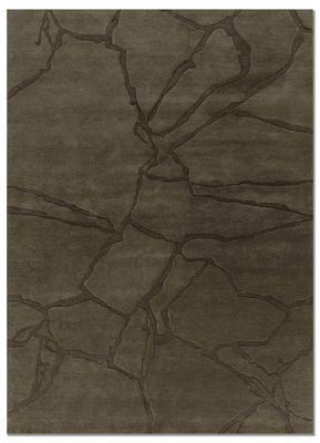 Modernist Sculptural Contour Abstract Rug - Handcrafted Abstract Rugs