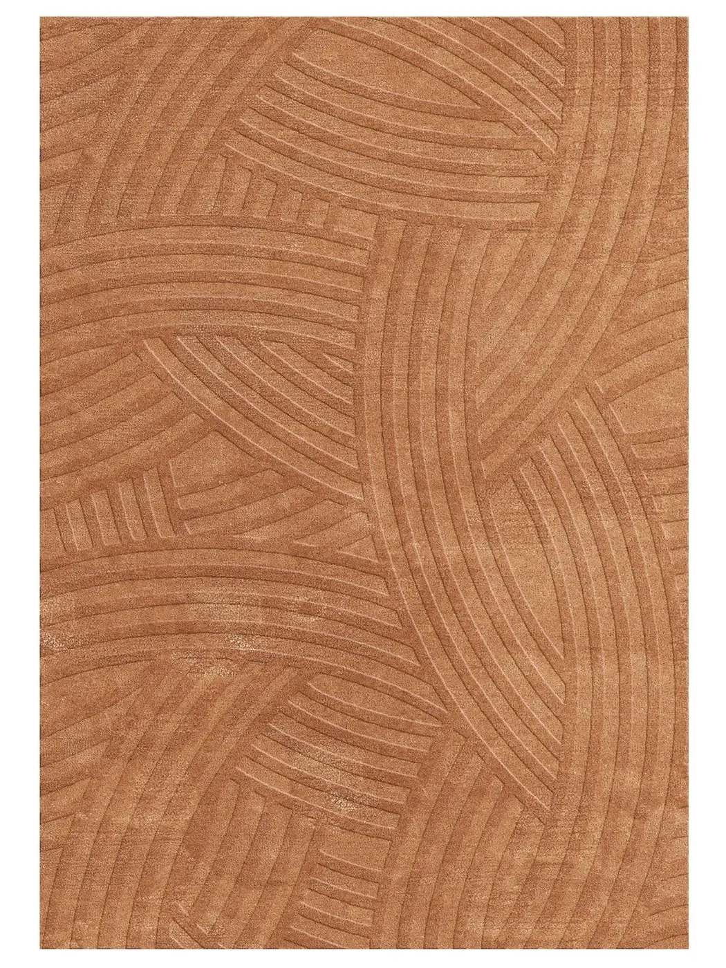 Ember Hand-Tufted Abstract Wool Rug - Handcrafted Abstract Rugs