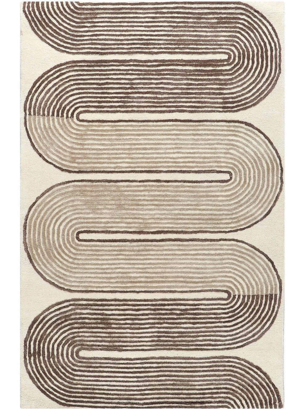 Novo Banquet Heather Resilient Rug - Handcrafted Dining Room Rugs