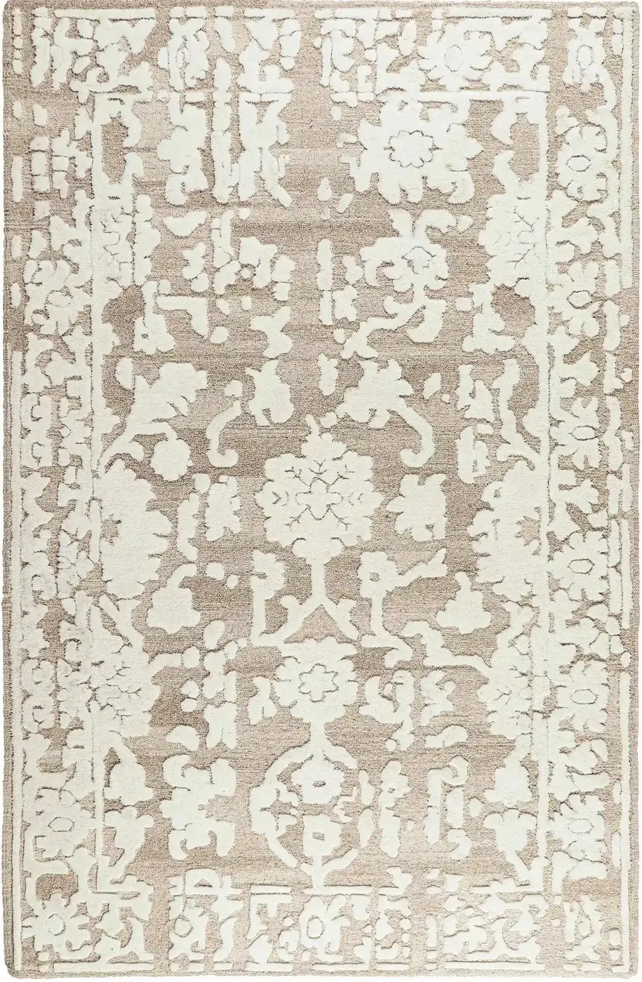 Conventional Artisan Tufted Wool Rug - Handcrafted Hand Tufted Rugs