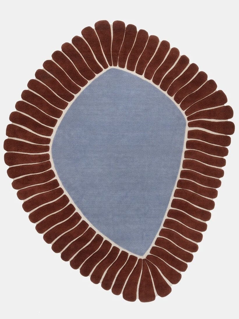 Zen Mineral Contoured Hand-Tufted Rug - Handcrafted Hand Tufted Rugs