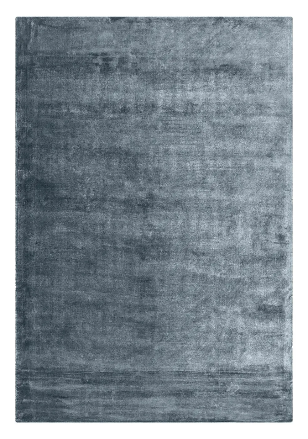Mirage Sheen Charcoal Handloom Viscose Rug - Handcrafted Handloom Rugs
