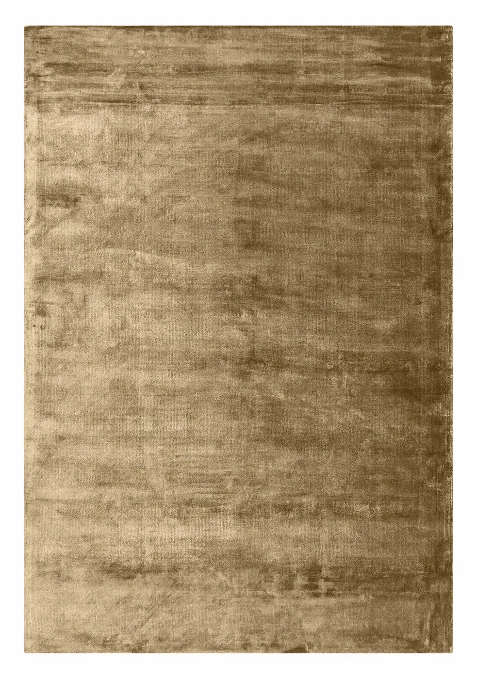 Solid Viscose Warm Brown Handloom Rug - Handcrafted Handloom Rugs