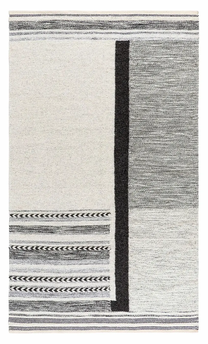 Classic Wool Flatweave Area Rug - Handcrafted Handwoven Rugs