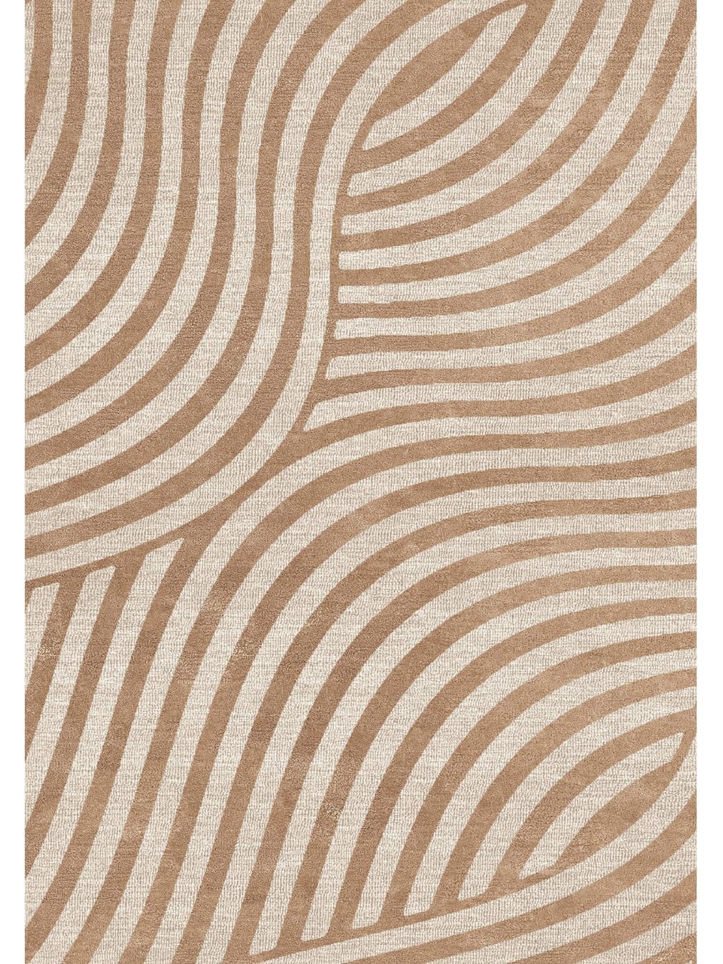 Mirage Architectural Grid Salon Rug - Handcrafted Living Room Rugs