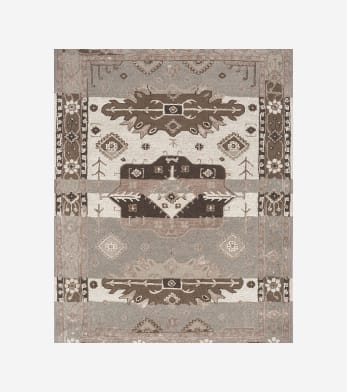 Moroccan Tribal Diamond Shaggy Rug - Handcrafted Shaggy Rugs