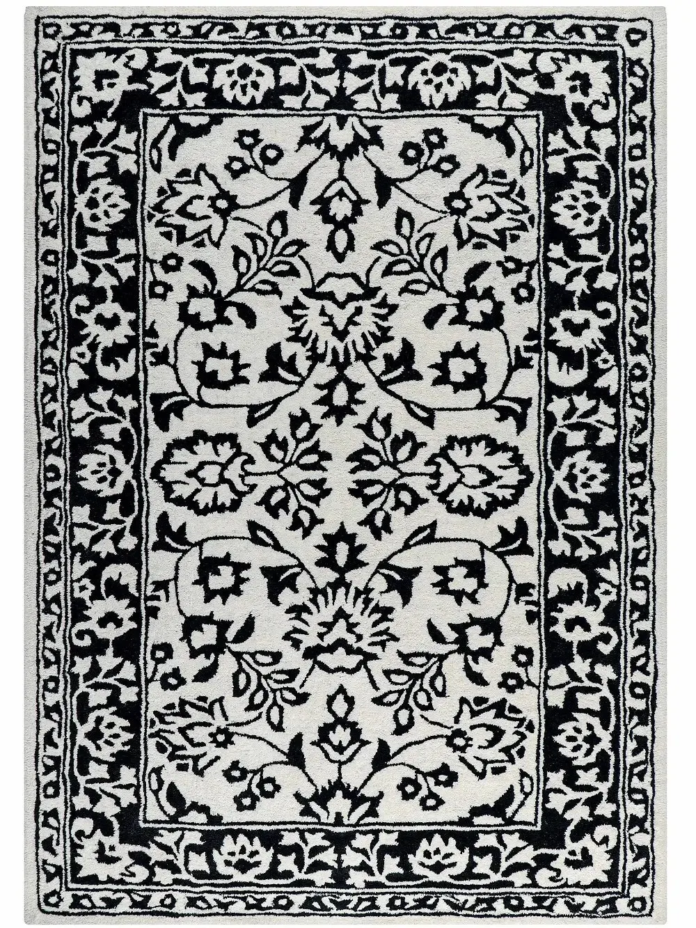 Artistry Classical Medallion Wool Rug - Handcrafted Traditional Rugs