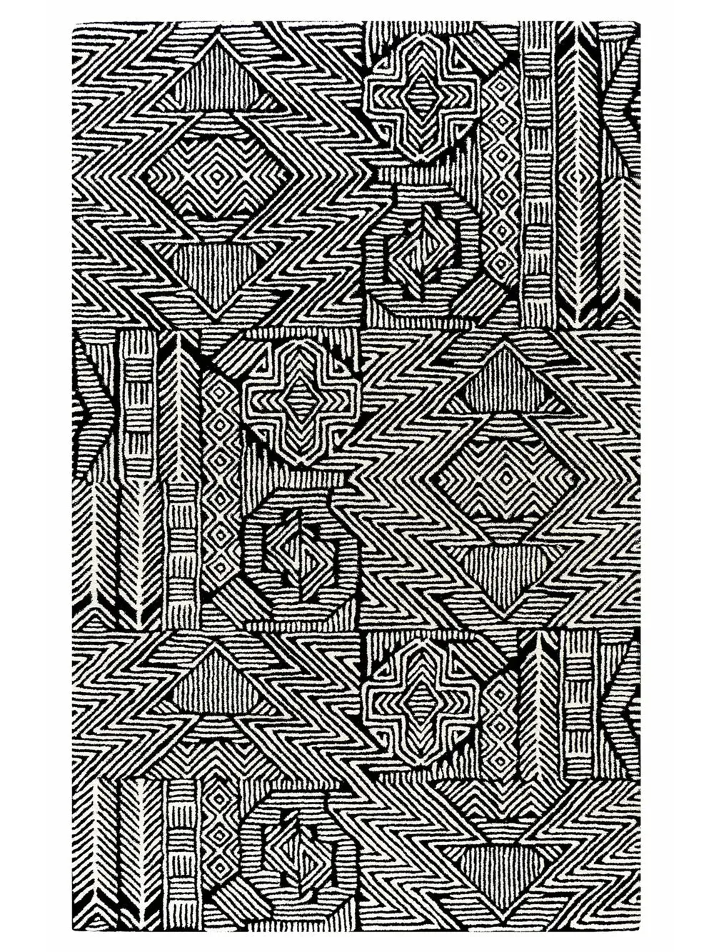 Mystic Oriental Handcrafted Wool Rug - Handcrafted Traditional Rugs
